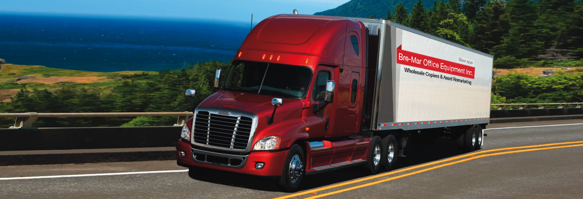 truck with logo